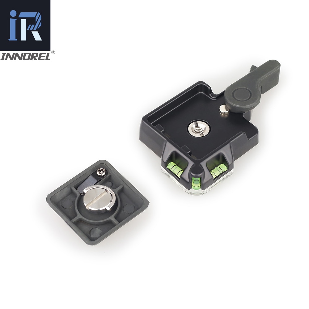 INNOREL QR-40 Universal- Aluminium Legierung schnell Freisetzung Klemme Stativ Q.R. Adapter Platte DSLR Fotografie Zubehör