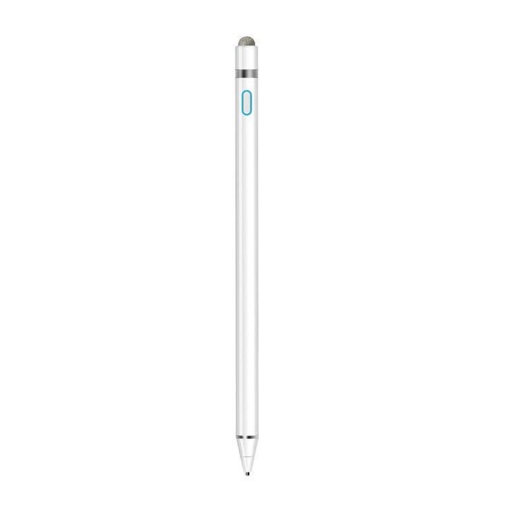 Universal for Apple Pencil iPad Touch Screen Pen Capacitive Stylus Smart Capacitive Pencil Touch Pen for IOS/Android Phone: White