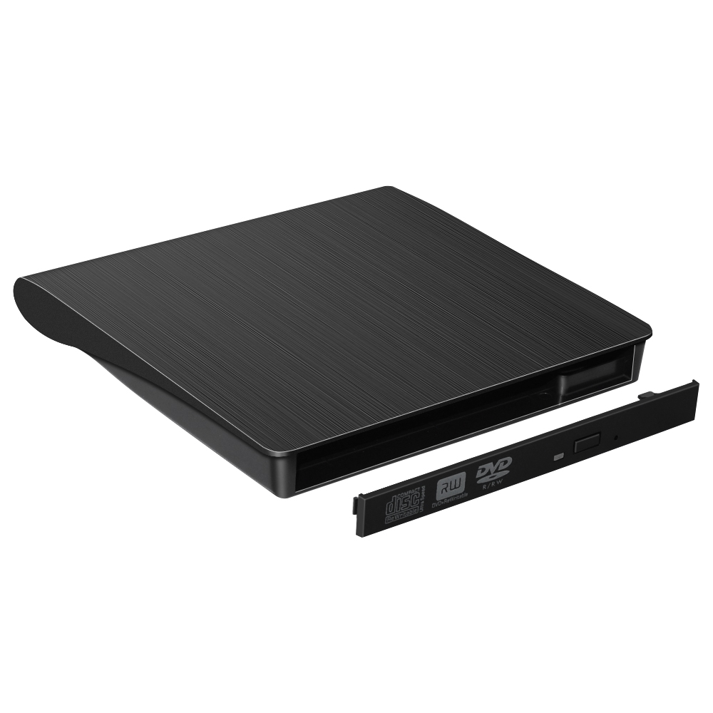 12.7mm USB 3.0 DVD Drive External Optical Drives Enclosure SATA to USB External Case For Laptop Notebook without Drive