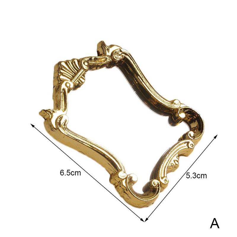 [1:12 Poppenhuis Poppenhuis Mini Meubels Model] Europese Stijl Spiegel Frame: A
