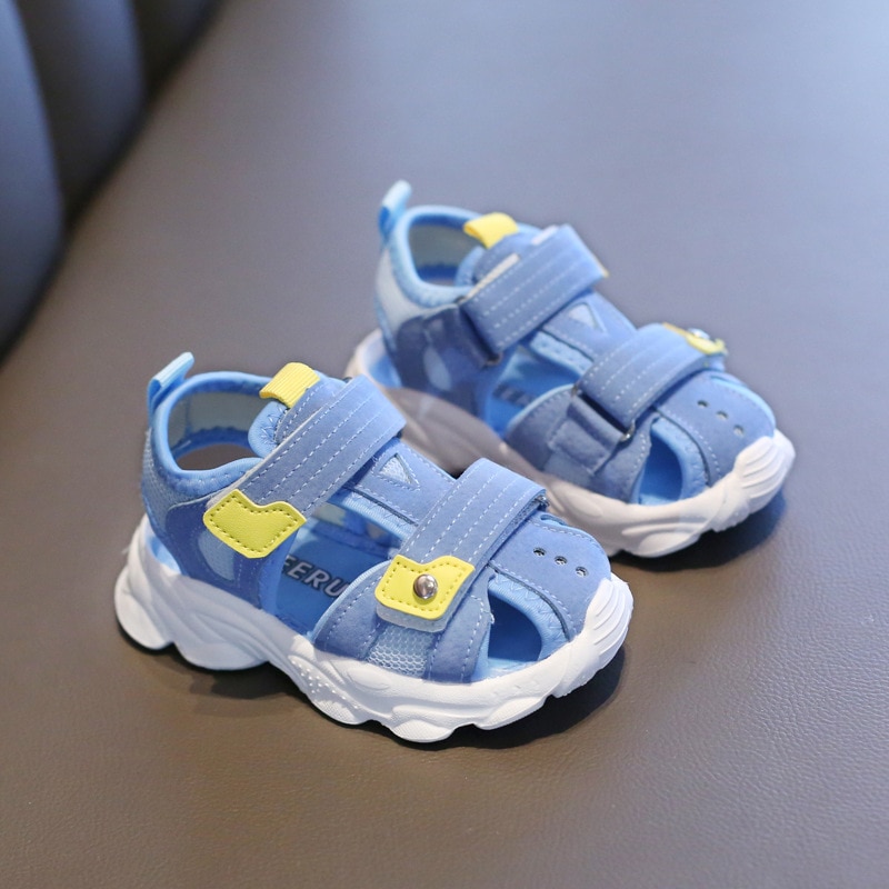 Summer baby sandals for girls boys soft bottom cloth toddler shoes children casual shoes little kids beach sandals