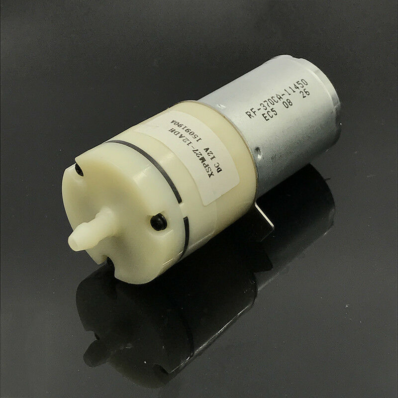 XSPM27-12ADH DC 6V 9V 12V Small Mini Air Pump Micro RF-370CA Motor 4.8mmshatf Oxygen Pump DIY Aquarium Water Fish Tank 70KPa