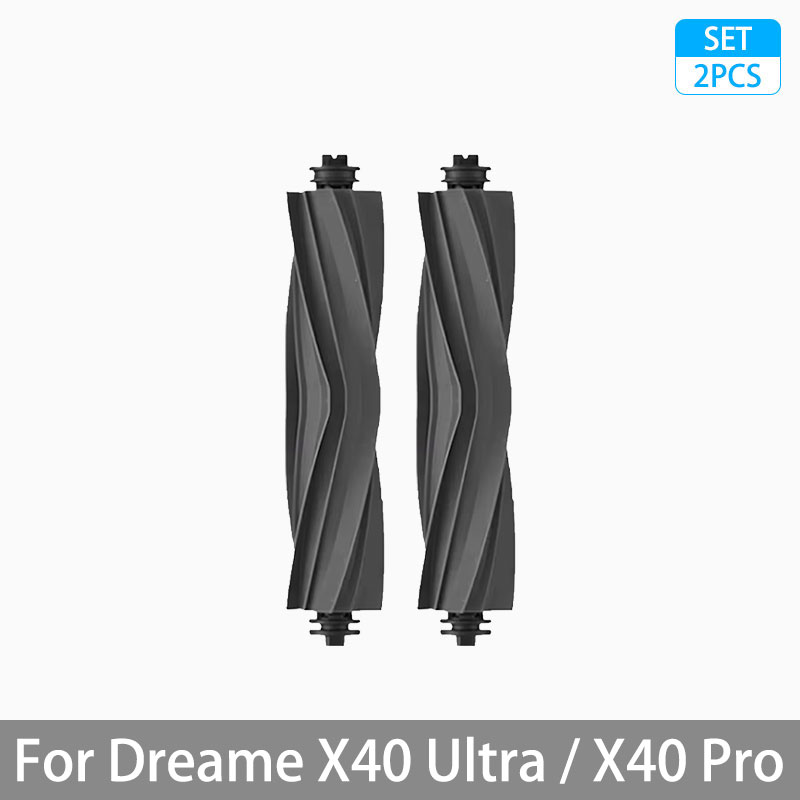 For Dreame X40 Ultra / X40 Pro Accessories Rubber Main Side Brush Mop Cloth Dust Bag HEPA Filter Robot vacuum Replacement Parts: Dark Khaki
