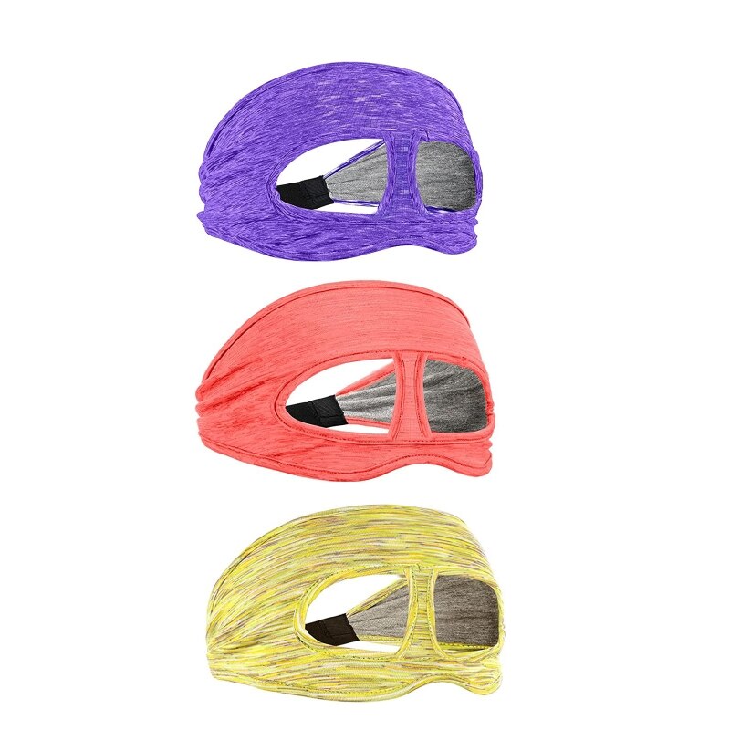 Hihealer Coussin Pour Les Yeux à La Lavande Avec Housse Supplémentaire - Masque Relaxant Pour Sommeil, Yoga, Méditation Et Détente - Pour Femmes (Blanc Avec Housse Violette, Standard