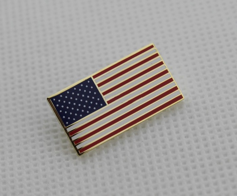 Amerikaanse vlag badge MINI Borst badge embleem-Replica TV/Film Prop pin Badge