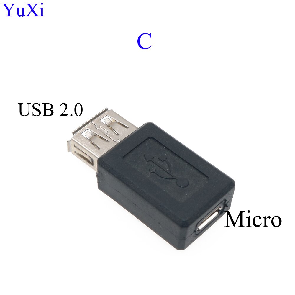 Neuer schwarzer USB 2.0 Typ A auf Mikro USB B männlich weiblich Adapter Stecker Konverter USB 2.0 auf Mikro-USB-Anschluss 90 Grad: Weiß