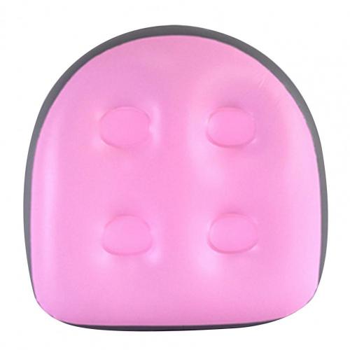 Entspannende Massage matt Aufblasbare Wasser Injektion Pad Badewanne Sitz Spa Kissen Weiche Aufblasbare Kissen Für Baden Schwimmbad: Rosa