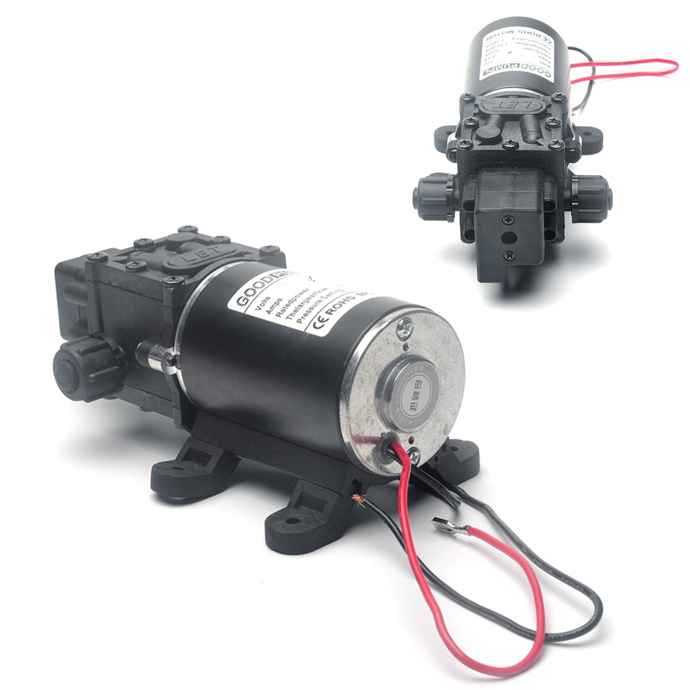 100W 12V Water Pump High Pressure 8Lpm Self-Priming For Caravan Camping Boat