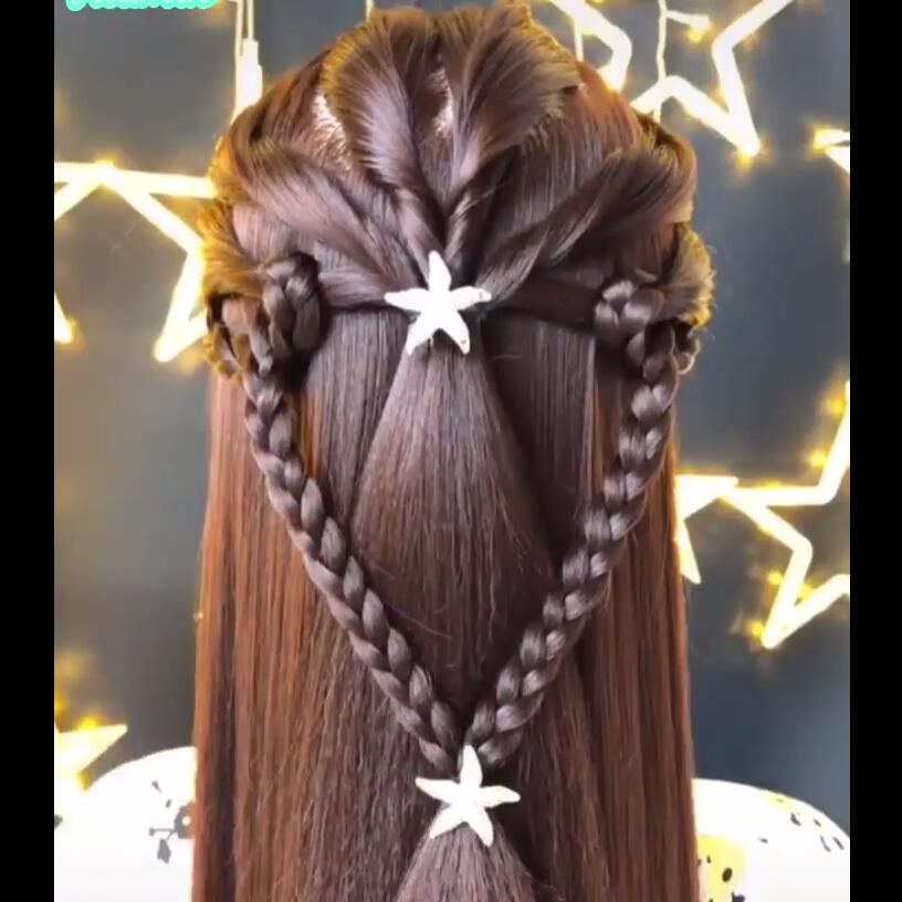 Accesorios de pelo multifuncionales para hacer moños en el pelo 2 unidades, accesorios de trenzado para placa, pasadores, diadema de plato rápido,