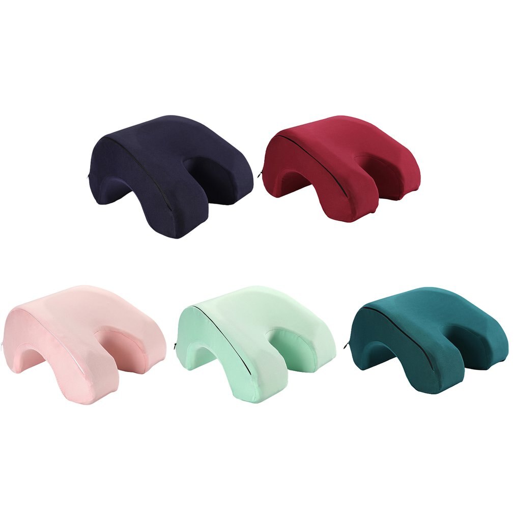 Memory Foam Lying Down Pillow Lunch Break Pillow Office Leisure Nap Pillow Portable Lying Down Pillow