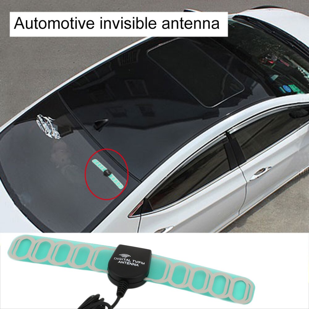 Antena de recepción activa de Radio FM/TV de coche vehículos aéreos de interior FM-29HCL aérea amplia gama de recepción