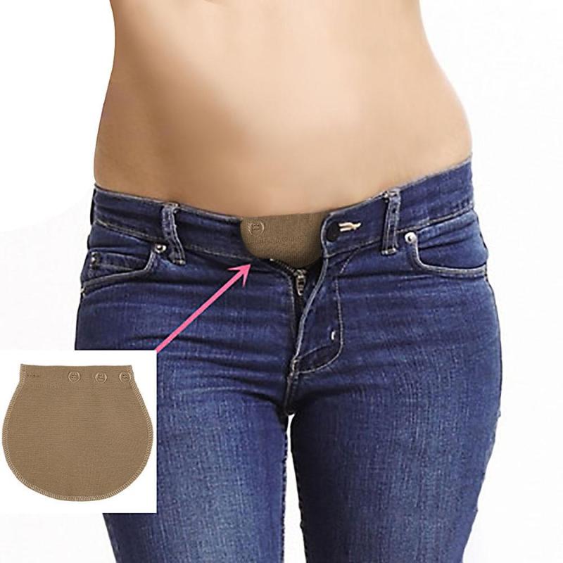 Pregnancy Waistband Belt Pants Maternity Adjustable Extended Button Pant Belts Elastic Pants Lengthening Pregnant Women Wear