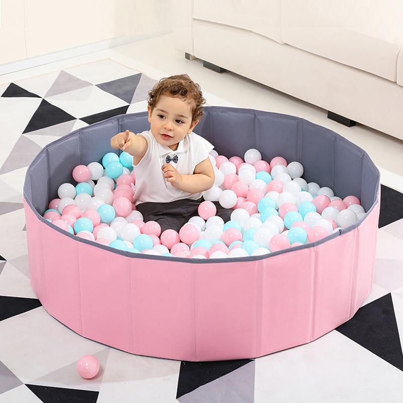 Box pieghevole per piscina a secco per bambini Pit Ocean Ball box per Baby Ball Pool parco giochi giocattoli per bambini regalo di compleanno per bambini