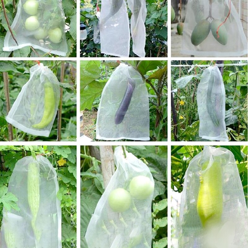 Tuin Netting 3Pcs Tuin Bug Netto Insect Barrière Netting Mesh Plant Cover Voor Protect Boom Plant Bloem Tuin