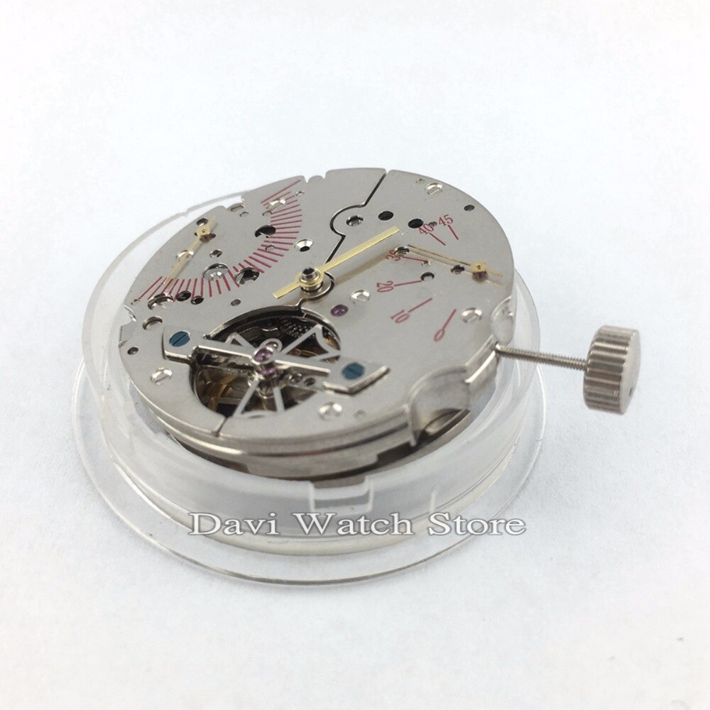 Parnis Seagull 2505 automatic (self-winding) date power reserve movement