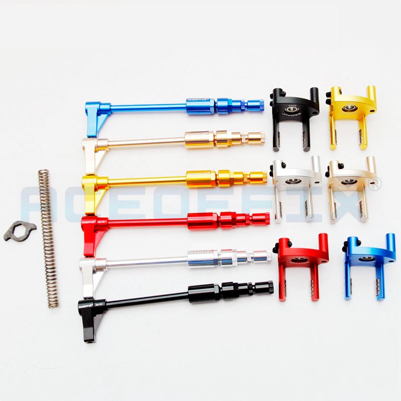 Aceoffix bicycle derailleur set chain pusher spring for Brompton folding bike 2-7 speeds