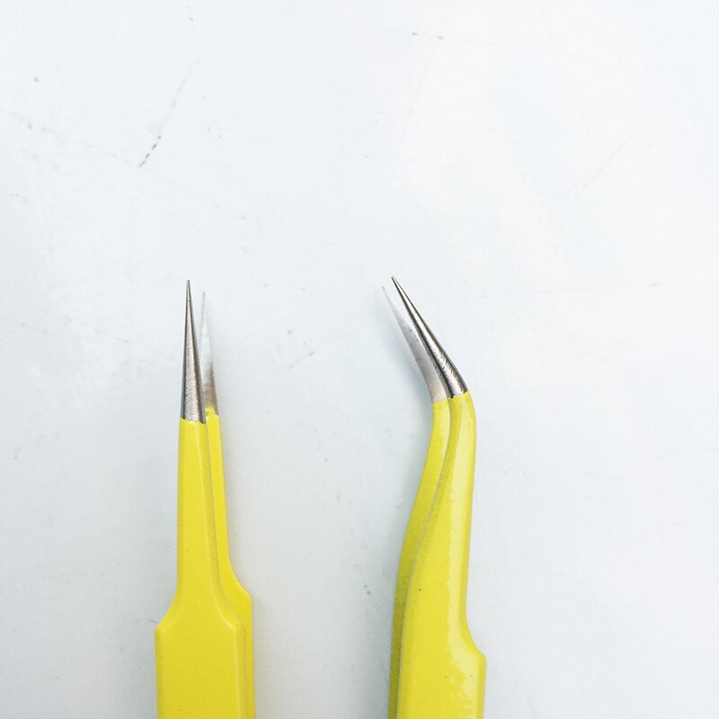 ZtDpLsd 1 pcs Aço Inoxidável Pinças de Precisão Esd Pinça Eletrônica Ferramenta de Reparo Ferramentas Picking Art Pedrinhas Gem