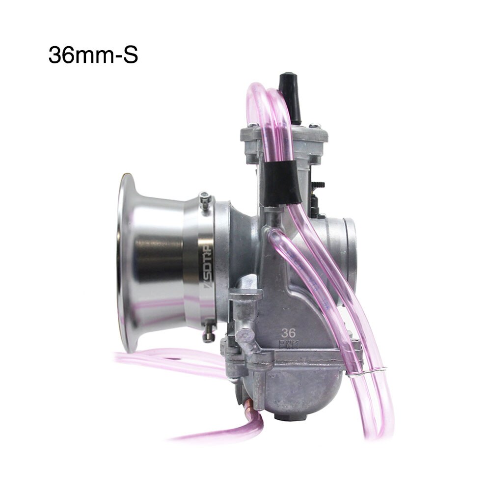 ZSDTRP-carburateur Keihin universel, disponible en 34, 36, 38, 40 et 42mm, pour moto, Scooter, quad, KTM 250cc, Shift Karts 2/4T: 36mm S