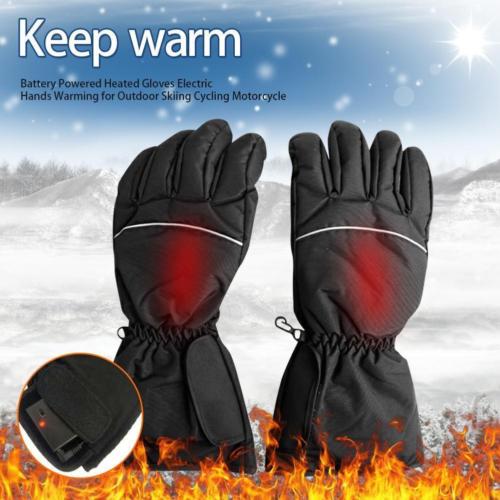 Unisex elektrische sokken met batterijverwarming, waterdichte handschoenen, thermische kousen, winterverwarming voor fietsen, skiën, warmere voeten en handen: Legergroen