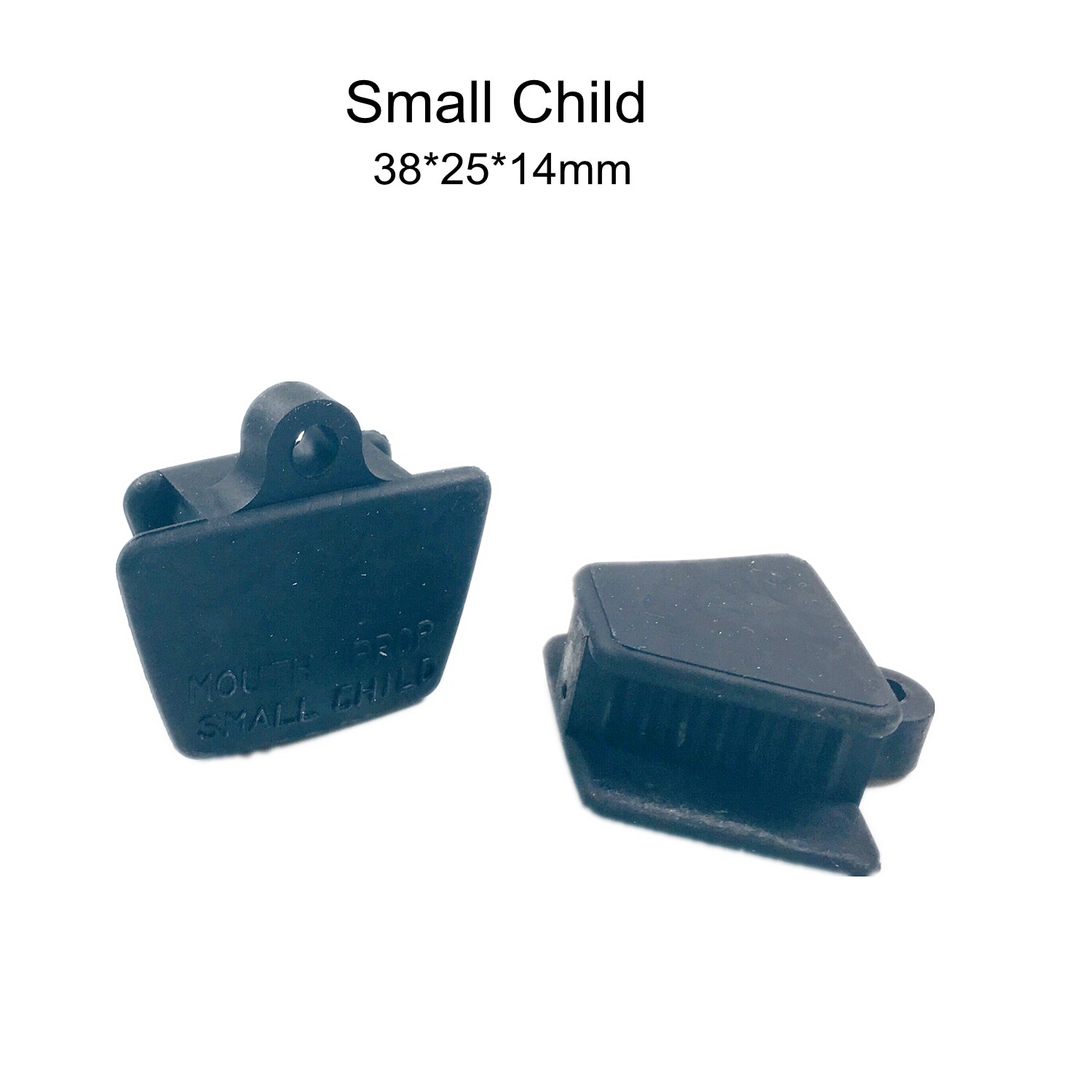 2pcs/Box Dental Silicone Mouth Prop Bite Block Tongue Piercing SS Inner LMS Durable 135℃