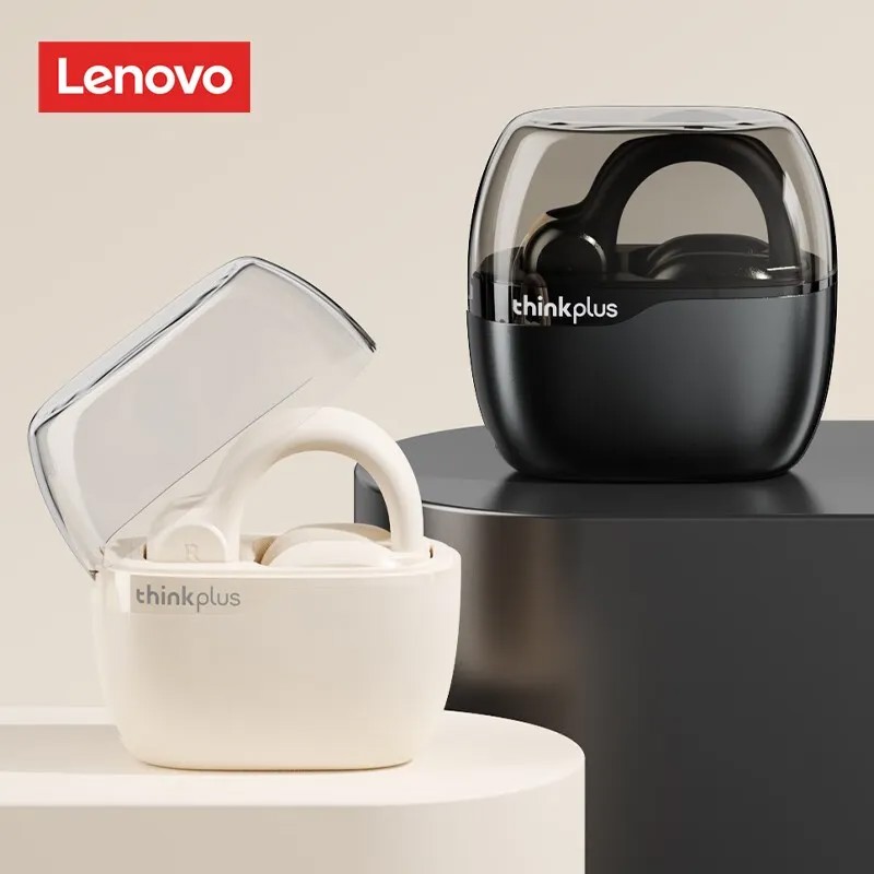 Lenovo Lp76 Bluetooth 5.3 Oorhaak Oortelefoon Hifi Stereo Ruisonderdrukking Oordopjes Gaming Sport Headset Lage Latentie