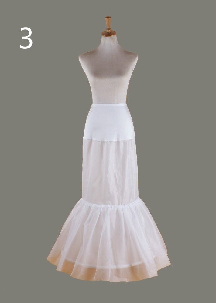 Enagua Sottogonna sottoveste da sposa Vestito da sposa de crinolina Hoopless: 3