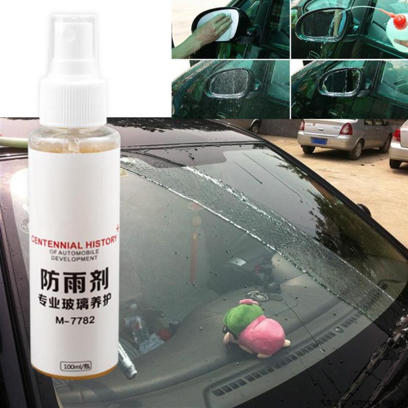 Para parabrisas delantero de coche Anti-lluvia Anti-niebla espejo retrovisor ventana impermeable vidrio impermeable agente de recubrimiento