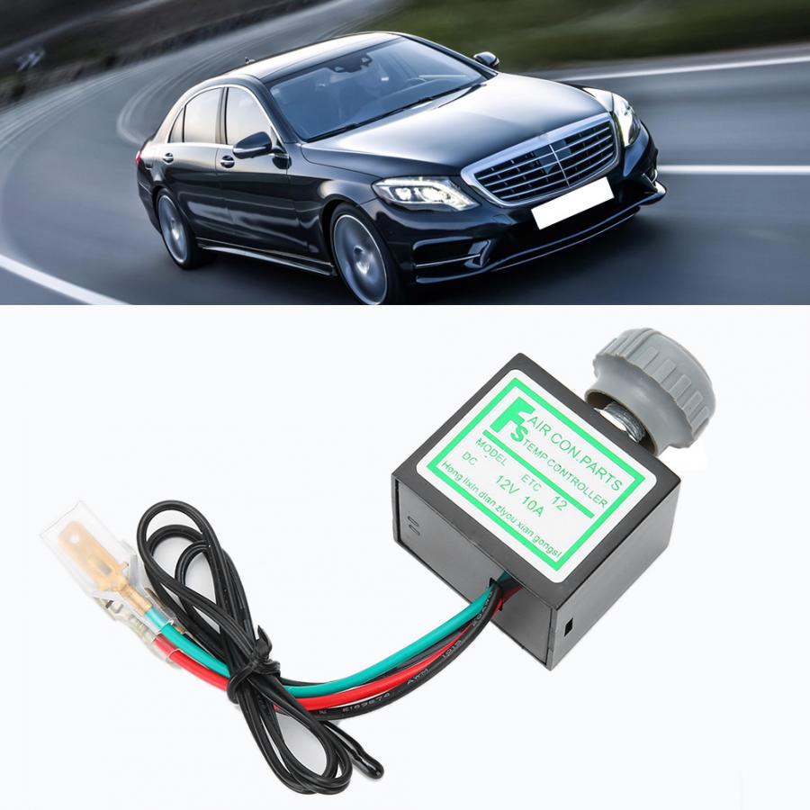 10a bil klimaanlæg elektronisk termostatkontakt temperaturkontrol auto tilbehør biltilbehør