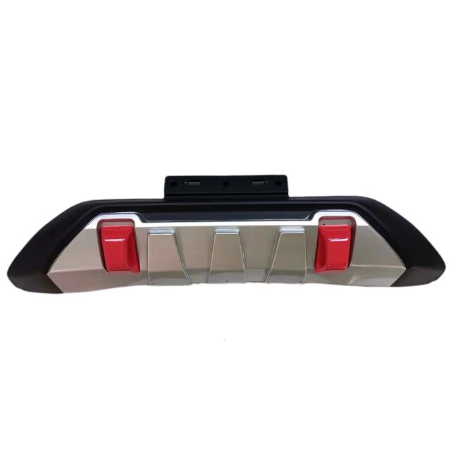 Bt-50 Front Bumper Fit For Mazda Bt-50 Bt50 Exterior Auto Accessories Front Bumper Plate Cover: silver