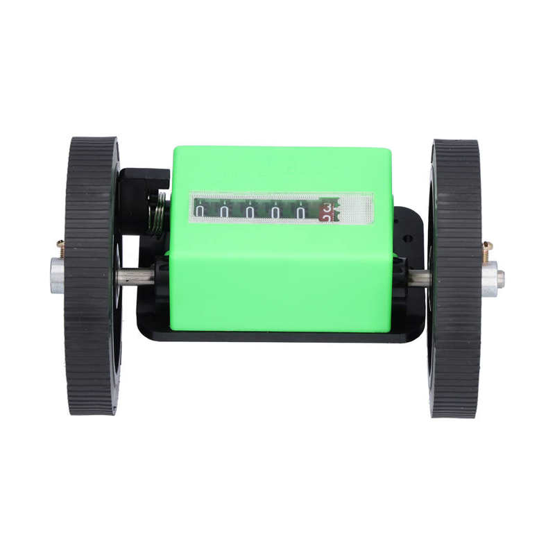 Mechanical Length Counter 6 Digits Rolling Meter with Range 0‑99999.9 Meters JM316
