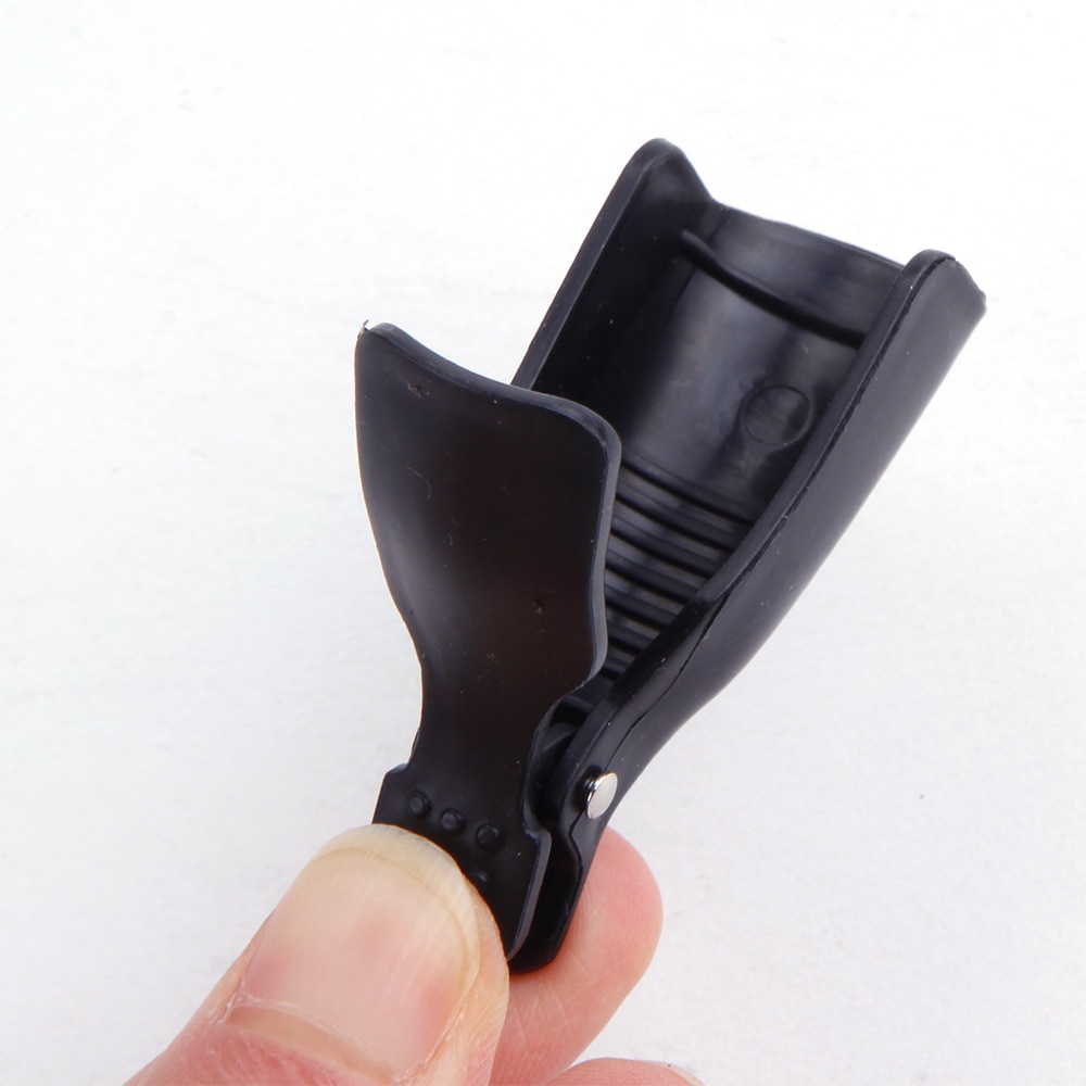 10Pcs Nagellak Remover Clip Losweken Cap Nail Art Uv Gel Polish Remover Wraps Plastic Cleaner Nagels tips Voor Vingers Tool