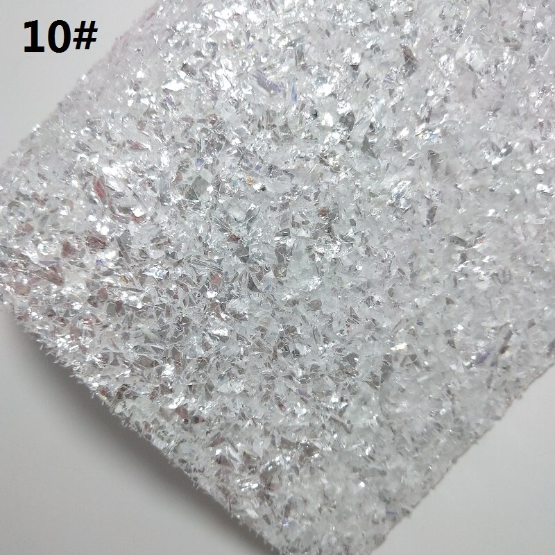 1Pc 21X29CM Glitter Fabirc, Crystal Glitter Leer, Glitter Lederen Lakens Voor Maken Bows Leosyntheticodiy T340A: 10