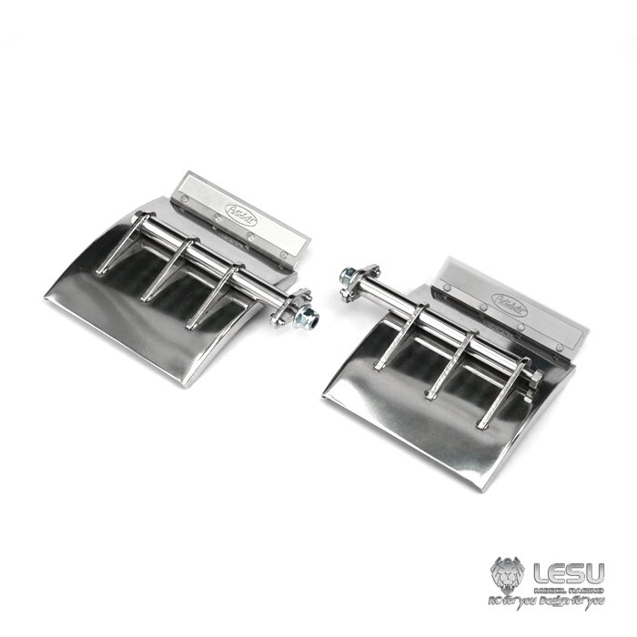 Lesu metal mudguard fender for tamiya 1/14 king hauler globe liner rc traktor lastebil: En type