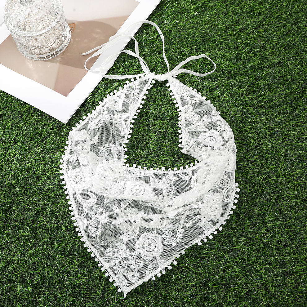 Molans triângulo branco bandana lenço de cabelo headbands bandana de cabelo elástico lenço de cabelo impressão lenços de cabelo acessórios para o cabelo: CINZA