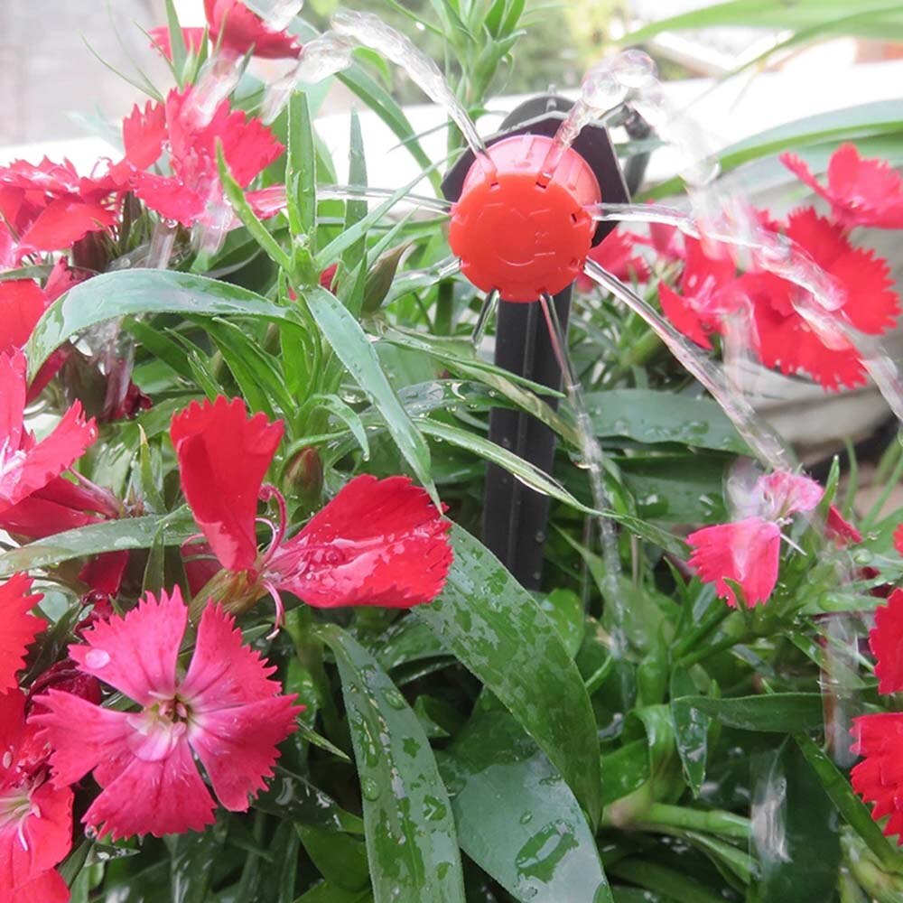 15-30m Garden DIY Micro Drip Irrigation System Plant Self Automatic Watering Timer Garden Hose Kits With Adjustable Dripper