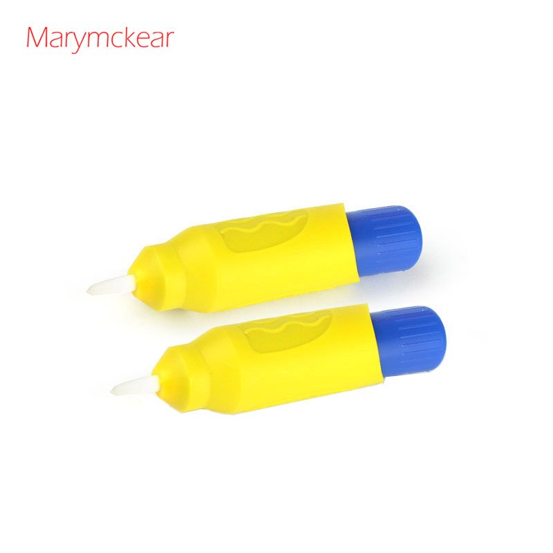 Penn for tegnematte magisk vannpenn penselpenner 9.5 x 1.8cm tegneleke bytt tilbehør for maling leketøy utdanning leketøy: 2 stk gul