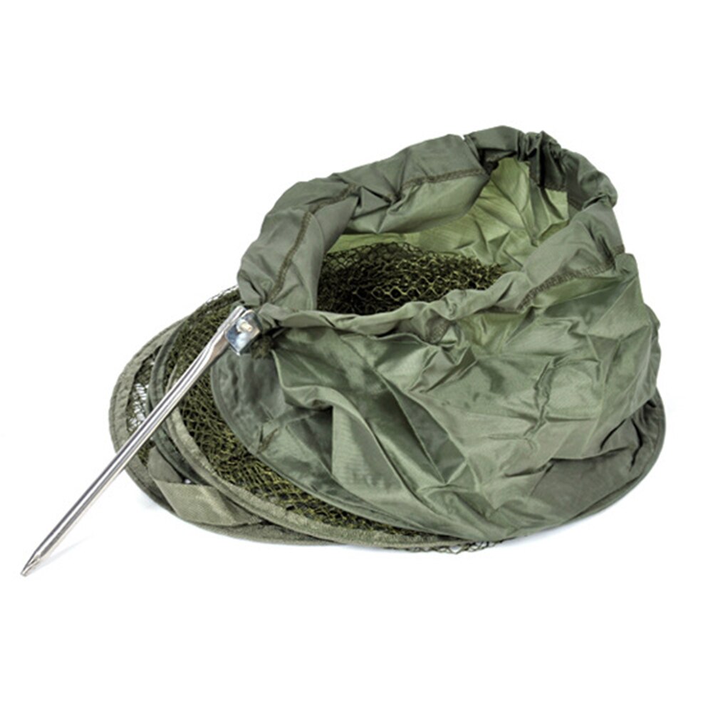 5 Layers 1.4m Mesh Fishing Nets Basket Dip Shrimp Fish Trap Cage Folding Outdoor Fishing Tackle Tools pesca Accessories