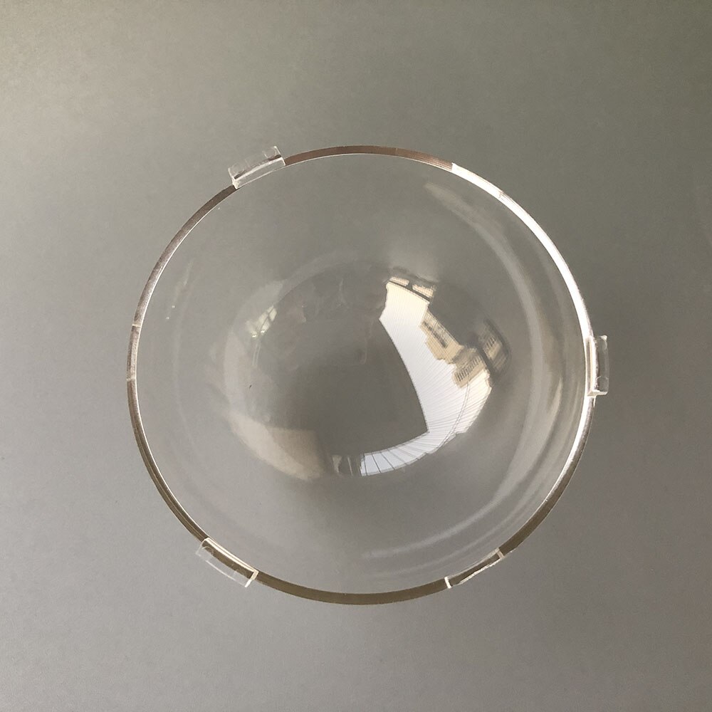 79.1 x 41.4mm Clear Plastic Camera Protection Case Acrylic Indoor / Outdoor Dome Cover Vandal-proof Security CCTV Camera Housing