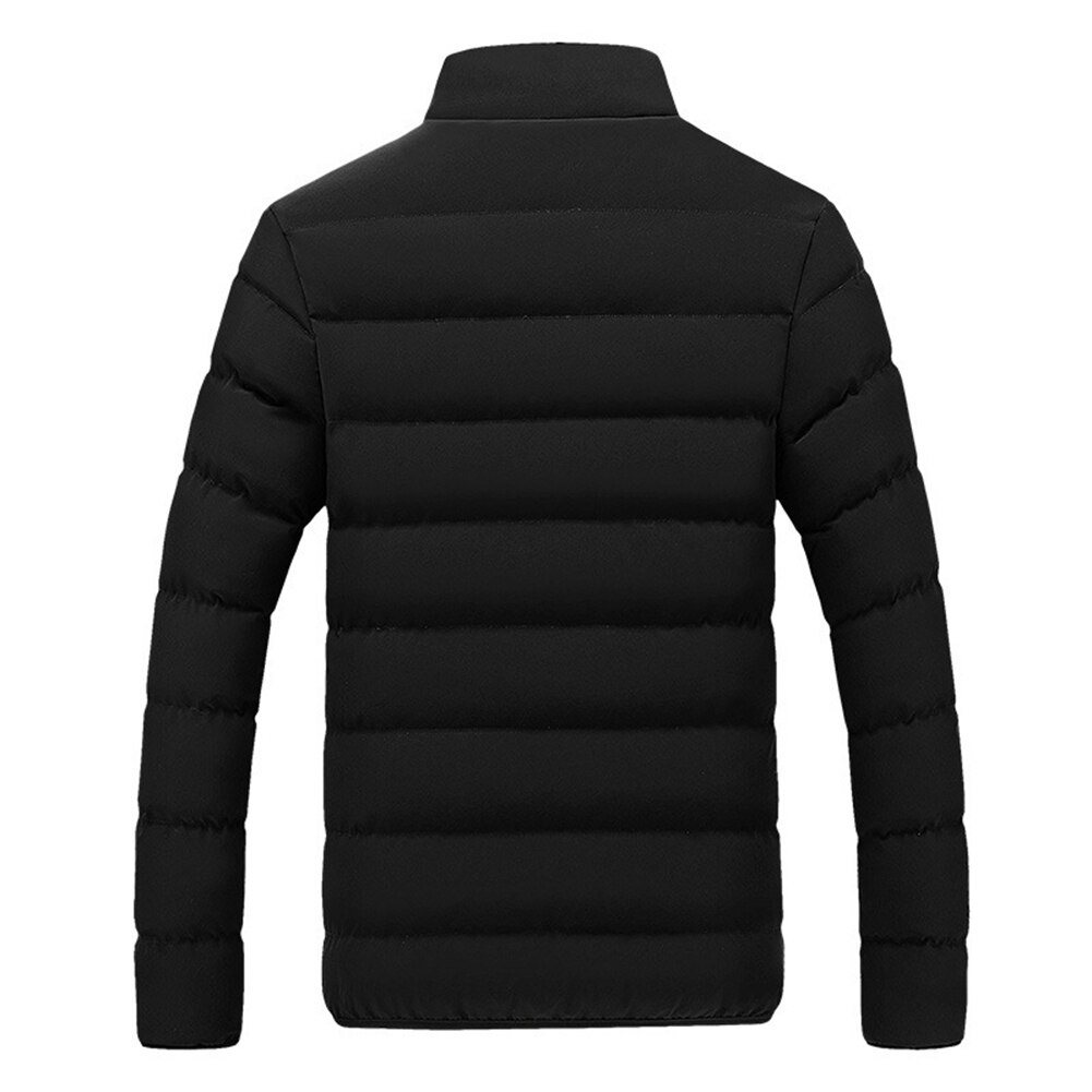Autumn Winter Jackets Men Keep Warm Outwear Casual Slim Male Parkas Coats Windbreaker Quilted Jackets M-4XL Basic Outwear