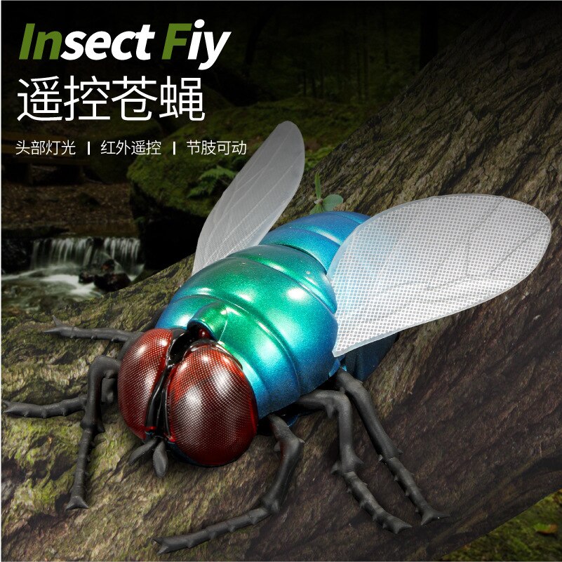 Kreative Modell Kinder Trick Spielzeug Kleine Tier Insekt Modell Infrarot Sensing Fernbedienung Fliegen Spielzeug