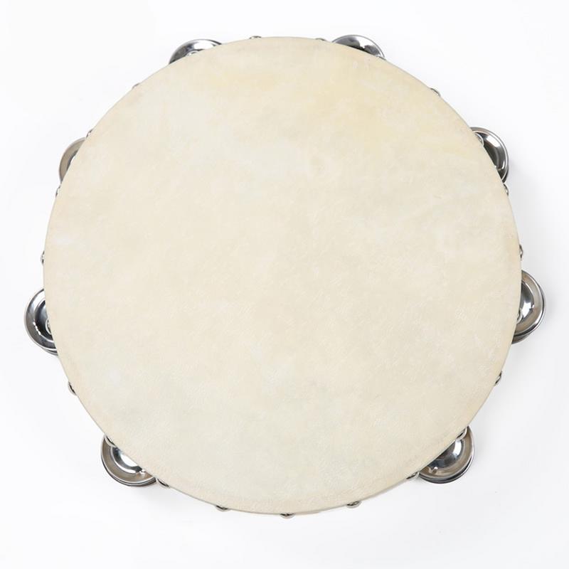 Houten Jingles Handheld Tamboerijn Prestaties Dans Rekwisieten Buikdans Props