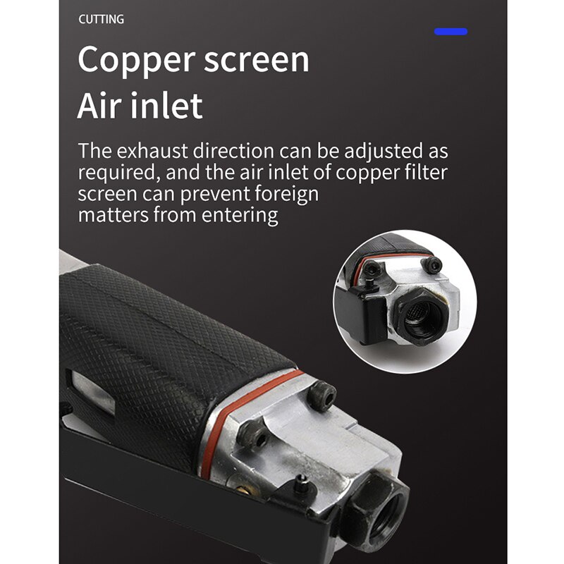 Pneumatic Air Reciprocating Saw For Automobile Sheet Metal Cutting Tool 9000rpm 1/4&amp;#39;&amp;#39; Hacksaw Cutting Blade Tool