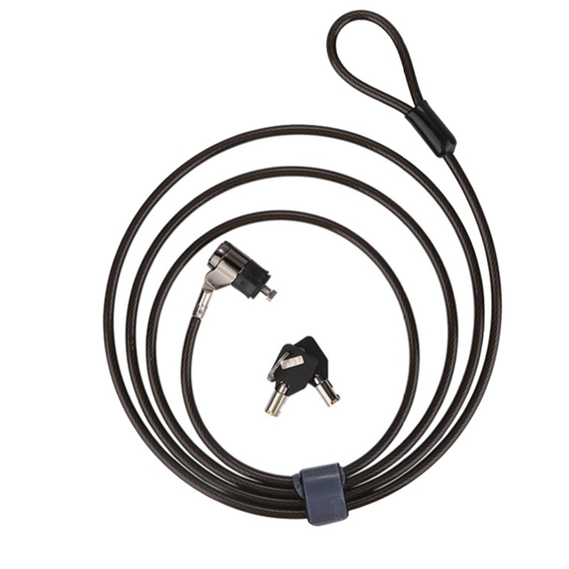 2 M Bold Extended Universal Key Type All Steel Mini Notebook Computer Lock