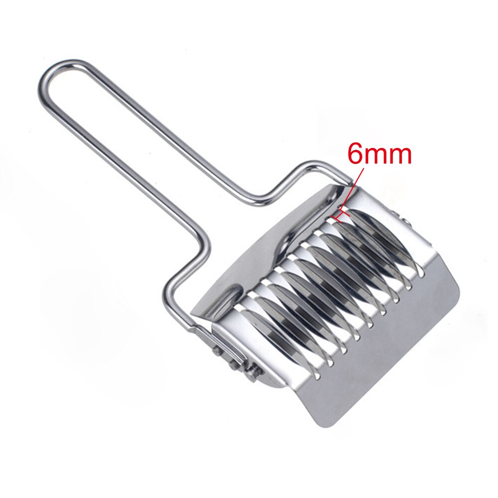 Pasta Noodle Cutter Stainless Steel Manual Noodle Lattice Roller Dough Cutter Pasta Spaghetti Maker Garlic Ginger Herb Mincer