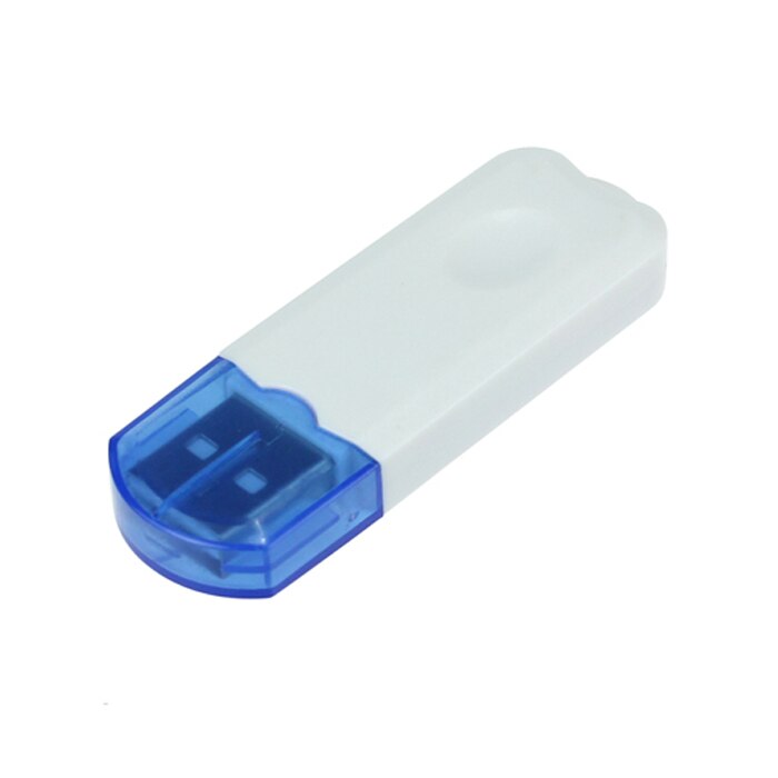 Blauer kabelloser usb-bluetooth-audio-musikempfänger-adapter für iphone, multifunktional für pc