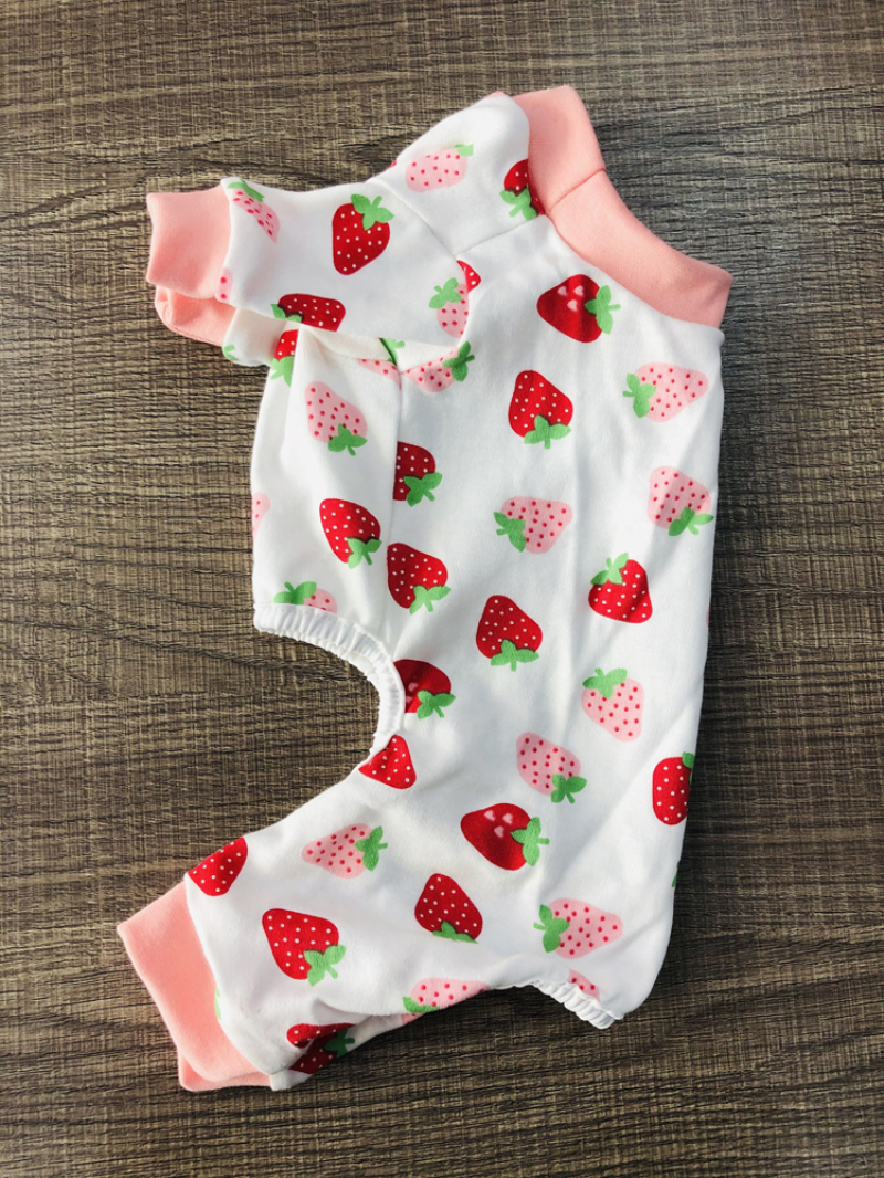 Pyjama en coton pour chien, combinaison, Chihuahua, Yorkshire, Poodle, poméranien, Schnauzer, vêtements pour chiots, directe, printemps et été