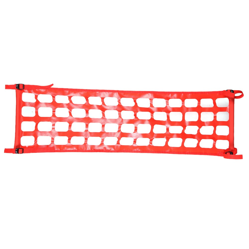 1230x385mm Durable Practical Multi-functional Universal Tailgate Net for Compact Mid Size Pickup Truck 48x15 inch: Red