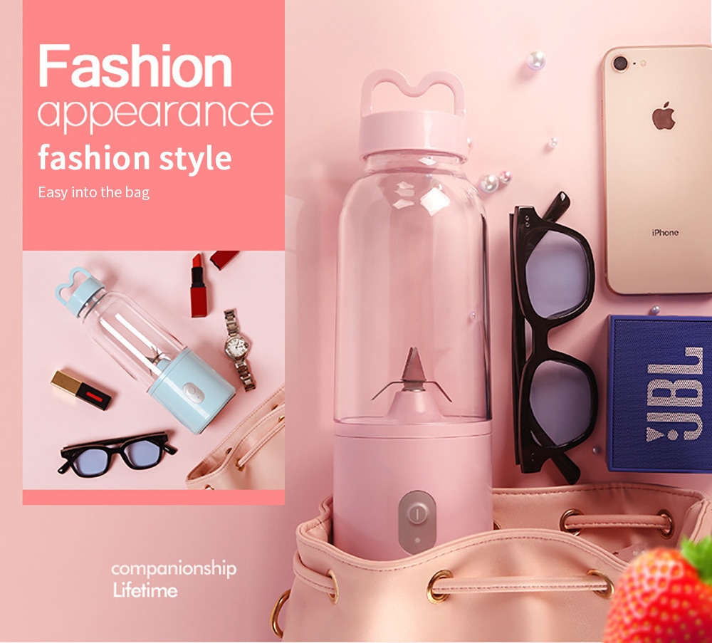 Portable Rechargeable /electric Blender Juicer Mixer Blenders Fruit Extractor Food Usb Maker Smoothie 9s Quick Juice Blender