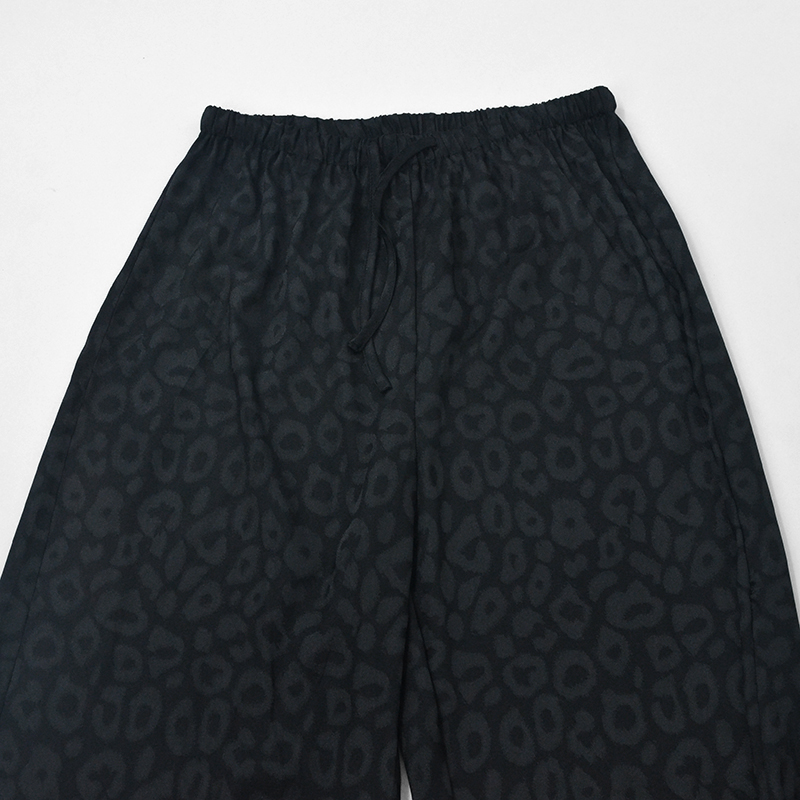 Injadt-Pantalon bandage taille haute vintage pour femme, pantalon décontracté pour femme, pantalon droit polyvalent, d'été, fjStreetwear,