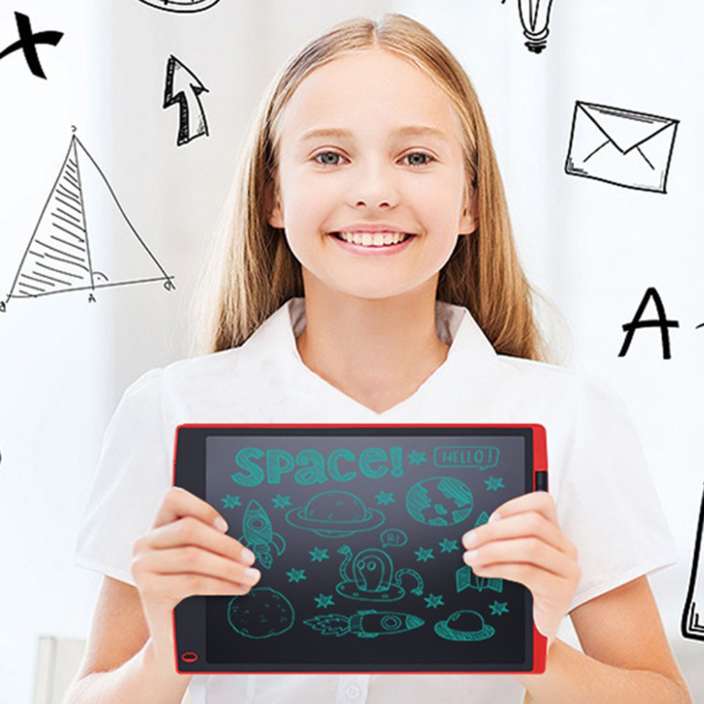 12-inch elektronische tekentafel LCD-scherm schrijftablet Digitale grafische tekentabletten Handschriftblokken Board voor kinderen